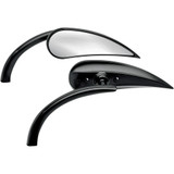 Arlen Ness 13-401 Mirror Rad2 Tdrop Blk R
