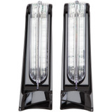 Ciro Filler Panel Light - Clear Lens - Red/Amber Leds - Black 40003 Ciro Filler Panel Light - Clear Lens - Red/Amber Leds - Black 40003
