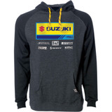 Factory Effex 24-88422 Hoody Suz Race21 Ch/Bk Md