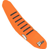 D'Cor Visuals Seat Cover - Orange/Black - Sx/F '16-'18 30-30-219 D'Cor Visuals Seat Cover - Orange/Black - Sx/F '16-'18 30-30-219