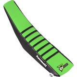 D'Cor Visuals Seat Cover - Black/Green - Kx '03-'08 30-20-127 D'Cor Visuals Seat Cover - Black/Green - Kx '03-'08 30-20-127