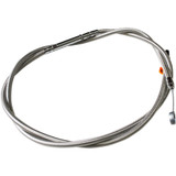 La Choppers Stainless Steel Braided Clutch Cable For Indian Scout - 18" - 20" La-8400C19 La Choppers Stainless Steel Braided Clutch Cable For Indian Scout - 18" - 20" La-8400C19