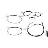 La Choppers Handlebar Cable/Brake Line Kit - 12" - 14" Ape Hanger Handlebars - Black Vinyl La-8211Kt-13B La Choppers Handlebar Cable/Brake Line Kit - 12" - 14" Ape Hanger Handlebars - Black Vinyl La-8211Kt-13B