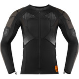 Icon Field Armor Compression Shirt - Black - Large