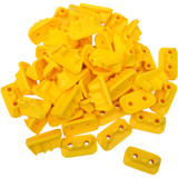 Stud Boy Double Backer Plates - Yellow - For Single Ply - 48 Pack 2522-P2-Yel
