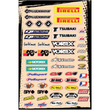 Flu Designs Inc. 00502 Decal Logo Kit A