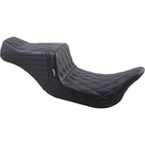 Le Pera Tailwhip Seat - Double Diamond - Black - Fl '08-'23 Lk-587Dd Le Pera Tailwhip Seat - Double Diamond - Black - Fl '08-'23 Lk-587Dd