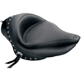 Mustang Wide Studded Solo Seat - Xl '04-'21 76151 Mustang Wide Studded Solo Seat - Xl '04-'21 76151