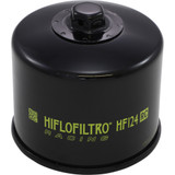 Hiflofiltro Racing Oil Filter - Black Hf124Rc