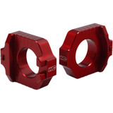 Works Connection Elite Axle Block - Red - Yamaha 17-270 Works Connection Elite Axle Block - Red - Yamaha 17-270