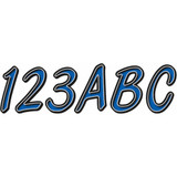 Hardline Blbkg400 Sticker Kit Blu/Blk