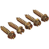 Gold Screws 1250-0055 Screws Gold 1/2" (250)