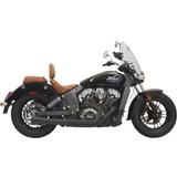 Bassani Xhaust 8S12Jb Exhaust 2-1 Shrt Scout Bk