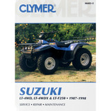 Clymer Manual - Suzuki King Quad/ Quad Runner 250 Cm4832 Clymer Manual - Suzuki King Quad/ Quad Runner 250 Cm4832