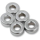 Drag Specialties Spacer - Chrome - 1/4" X 5/8" X 1/4"