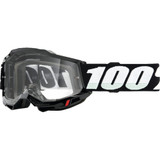 100% Accuri 2 Junior Goggles - Black - Clear 50024-00010 100% Accuri 2 Junior Goggles - Black - Clear 50024-00010