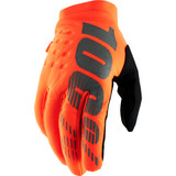 100% Brisker Gloves - Fluo Orange/Black - Small 10003-00010 100% Brisker Gloves - Fluo Orange/Black - Small 10003-00010