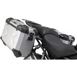Sw-Motech Trax Adv Aluminum Case System - Silver - Triumph Tiger/Tiger Explorer 1200 '12-'21 Kft.11.483.70101/S Sw-Motech Trax Adv Aluminum Case System - Silver - Triumph Tiger/Tiger Explorer 1200 '12-'21 Kft.11.483.70101/S
