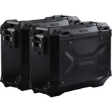 Sw-Motech Trax Adv Aluminum Case System - Black - Triumph Tiger 1200/Tiger Explorer 1200 '12-'21 Kft.11.483.70001/B Sw-Motech Trax Adv Aluminum Case System - Black - Triumph Tiger 1200/Tiger Explorer 1200 '12-'21 Kft.11.483.70001/B