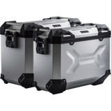 Sw-Motech Trax Adv Aluminum Case System - Silver - Yamaha Super Tenere 1200 '10-'20 Kft.06.145.70001/S Sw-Motech Trax Adv Aluminum Case System - Silver - Yamaha Super Tenere 1200 '10-'20 Kft.06.145.70001/S