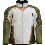 Arctiva Jacket Womens Pivot 8 Green/Tan Md