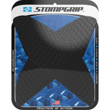 Stompgrip Traction Pad Tank Grips - Icon - Black - Gsx-S 1000/Gt 55-14-0188B Stompgrip Traction Pad Tank Grips - Icon - Black - Gsx-S 1000/Gt 55-14-0188B