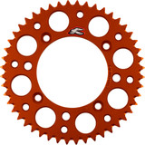 Renthal Rear Sprocket - Aluminum - 48 Tooth - Orange - Ktm 518U-420-48Gpor