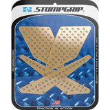 Stompgrip Traction Pad Tank Grips - Volcano - Clear - Klr 300/Sm 55-10-0089-1C Stompgrip Traction Pad Tank Grips - Volcano - Clear - Klr 300/Sm 55-10-0089-1C