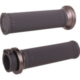 Odi Ruffian Lock-On Street Grips - Cable - Black/Gunmetal V30Hcwh-H Odi Ruffian Lock-On Street Grips - Cable - Black/Gunmetal V30Hcwh-H