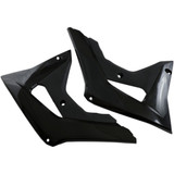 Ufo Radiator Covers - Black Ho04682-001