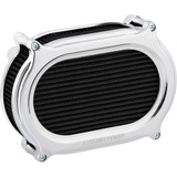 Arlen Ness Stage 2 Oval Air Cleaner Kit - Chrome 600-207 Arlen Ness Stage 2 Oval Air Cleaner Kit - Chrome 600-207
