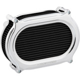Arlen Ness Stage 2 Oval Air Cleaner Kit - Chrome 600-170 Arlen Ness Stage 2 Oval Air Cleaner Kit - Chrome 600-170
