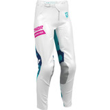 Thor Pants Womens Launchmode Bleach White/Aqua 5/6