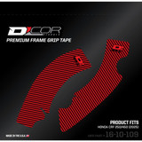 D'Cor Visuals 16-10-109 Frame Grip Tape Honda Red
