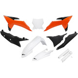 Ufo Body Kit - Black/Orange/White - Ktm - Sx/Sx-F Ktkit532F@444