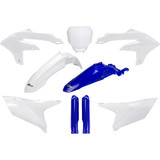 Ufo Yakit326F@222 Body Kit Yz250/450F White/Blue