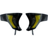 Custom Dynamics Shark Demon® Turn Signal Vents - Yellow Lens Sd-Rg23-Vts-Ab