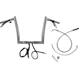 Fat Baggers Inc. 949912 H-Bar Ez Install Wired 1.25" Pointed Top Chr 12" Fltrx, Se