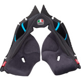 Agv 201850005623G2X Cheekpad Pstarr Gy/Cy 2X