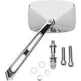 Drag Specialties Air Stem Mirror Rectngulr