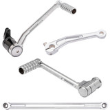 Arlen Ness Speedliner Foot Control Kit W/ Toe Shifter - Solo - Chrome 420-105 Arlen Ness Speedliner Foot Control Kit W/ Toe Shifter - Solo - Chrome 420-105