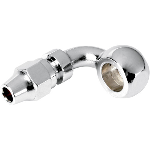 Drag Specialties Banjo Fitting - 3/8"/10Mm - 90 Degree
