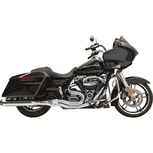 Bassani Xhaust 2-Into-1 Exhaust System - 49-State - Chrome 1F58Re