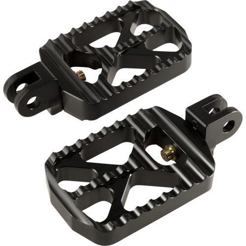 Bear Claw Footpegs - Black - Triumph 08-646-4B