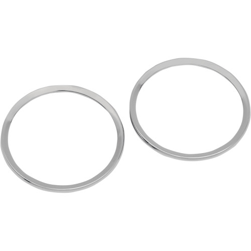 Drag Specialties Speaker Bezel - Chrome