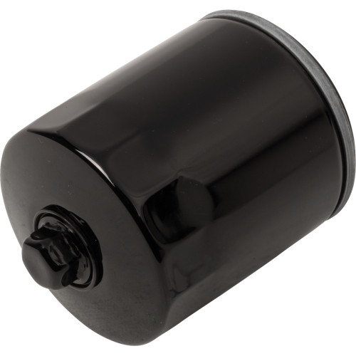 Drag Specialties Oil Filter With Nut - Black - V-Rod