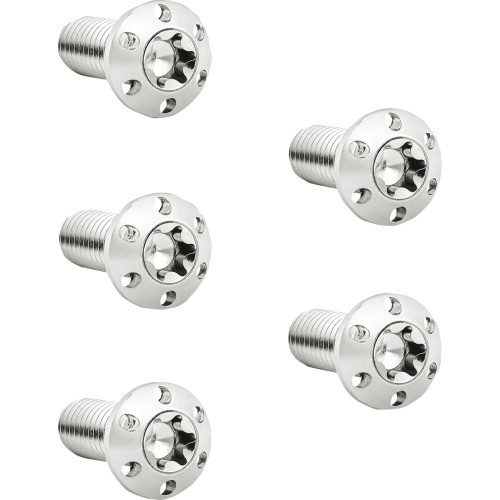 Bolt Kit - Holeshot/Brake Rotor/Front - Hub Mount - Polished 5/16"-18 X 7/8" - 5 Pack 300-912 Bolt Kit - Holeshot/Brake Rotor/Front - Hub Mount - Polished 5/16"-18 X 7/8" - 5 Pack 300-912