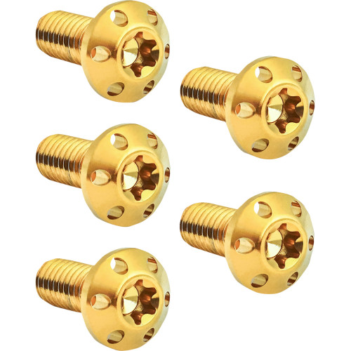 Bolt Kit - Holeshot/Brake Rotor/Rear - Hub Mount - Gold - 3/8"-16 X 1" - 5 Pack 300-911 Bolt Kit - Holeshot/Brake Rotor/Rear - Hub Mount - Gold - 3/8"-16 X 1" - 5 Pack 300-911