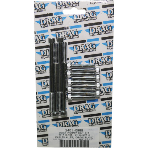 Drag Specialties Bolt Kit M8Outprm K Al Ch