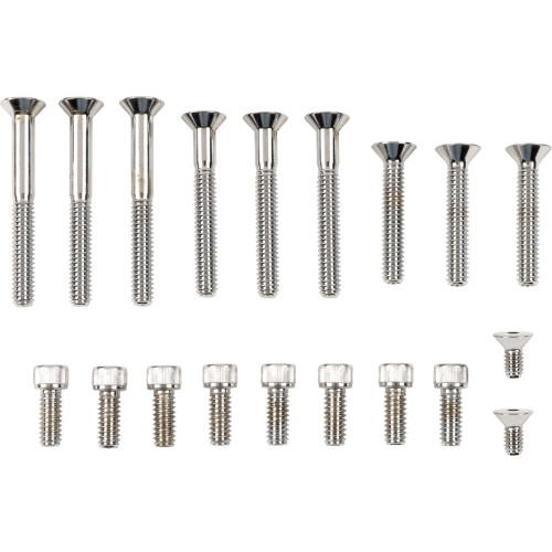 Drag Specialties Bolt Kit - Transmission - Knurled - Touring Drag Specialties Bolt Kit - Transmission - Knurled - Touring